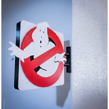 Placa Decorativa Ghostbusters - Os Caça Fantasmas 