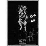 Placa Decorativa Ozzy Osbourne Poster Quadro A1 84x60cm 46
