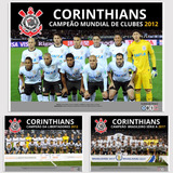 Placa Decorativa Quadro Pôster Corinthians Diversos Campeão