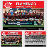Placa Decorativa Quadro Pôster Flamengo Diversos Campeão