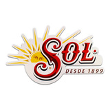 Placa Decorativa Recorte Cerveja Sol 45x27 Cm