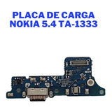 Placa Dock Conector De Carga Usb Nokia 5.4 Ta-1333 Ta-1340