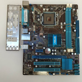 Placa Mãe Asus 775 Ddr3 Suporta Xeon Detalhe No Áudio P5g41t