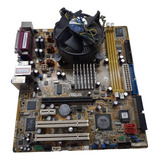Placa Mae Asus P5v02- Com Processador