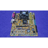 Placa Mãe Asus P5vd2-mx Com Processador Core2duo
