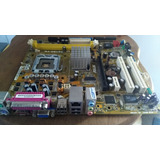 Placa Mãe Asus P5vd2-vm Com Defeito - 212