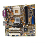 Placa Mãe Ddr Asus A7v266-mx Para Athlon Duron Socket A 