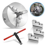 Placa Para Torno 3 Castanhas Universal 200 Mm - 8 Polegadas