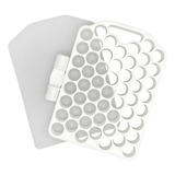 Placa Porcionadora De Doce Dosadora Brigadeiro 13g 55 Furos Cor Branco
