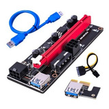 Placa Riser 009s Pci-e Cabo Usb 3.0 Extensor 60cm