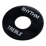 Placa Treble/rhythm Gibson Prwa 020 Preta Com Print Branco