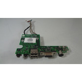 Placa Usb E Som E Vga Para O Notebook Hp Pavilion Dv4000