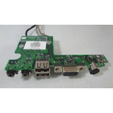 Placa Usb Som E Vga Do Notebook Hp Pavilion Dv4000 Original