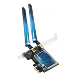 Placa Wi-fi Dual Band 2.4/5ghz 1200mbps C/ Bluetooth 4.0 Pci