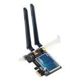 Placa Wifi Pci-ex Gigabit 1200mbps 2.4/5ghz Com Bluetooth 