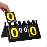 Placar Dobrável Manual Contador Marcador De Pontos De Mesa