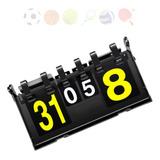 Placar Marcador De Pontos Placar De Futevôlei Dobrável Preto