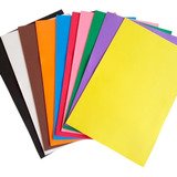 Placas De Eva Dubflex 40x60 - Kit Com 10 Folhas Coloridas