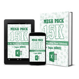 Planilha Exercícios Matemática Pack15 K Excel 100% Editável.