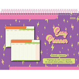 Planner Permanente Mensal Semanal 72 Folhas Easy Planner