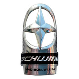Plaqueta Emblema Adesivo P/ Bike Alumínio Schwinn Madison