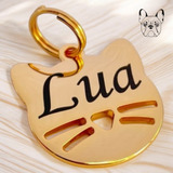 Plaquinha Pet Cachorro Gato Com Identificação Personalizada