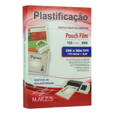 Plástico P/ Plastificação Mares Ofício 226x340 0,07 100un