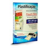 Plástico Para Plastificação A3 303x426x0,05mm 50un