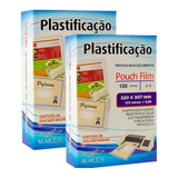 Plástico Para Plastificação A4 200 Folhas 0,05