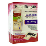 Plastico Para Plastificação Documento Polaseal Cpf 66x99 007