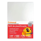 Plastico Para Plastificação Documento Polaseal Cpf 66x99 007