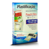 Plástico Para Plastificação Mares A4 220x307 0,05mm 50un