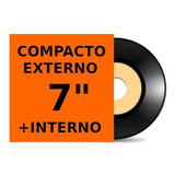 Plastico Vinil Compacto 50 - 25 Externos + 25 Internos