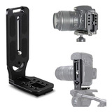 Plate Tripé Gimbal P/ Câmera Na Vertical L Suporte Alumínio