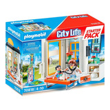Playmobil - Pediatra - City Life 70818 Quantidade De Peças 57