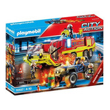 Playmobil City Action Carro Bombeiros E Caminhão Sunny 70557