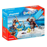 Playmobil Family Fun Pescador No Gelo 70606 2253 - Sunny