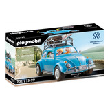 Playmobil Volkswagen Beetle 70177 Fusca Azul 52 Peças