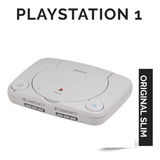 Playstation 1 Slim Completo Ps One Play 1 Slim Console Vídeo Game Original Black Friday