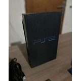 Playstation 2 Fat Sem Leitor Com Hd Externo De 500 Gigas + 2 Memory Card Com Opl +2 Controles Usados