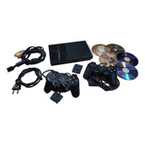 Playstation 2 Slim Completo Com Matrix Tudo 100% G55
