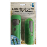 Playstation 3 Case De Silicone Para Controles Psmove - Verde