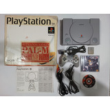 Playstation 5501 Bloqueado Com Caixa, Manual E Memory Card