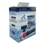 Playstation Move Starter Pack - Ps3 Na Caixa + Jogo Original