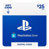 Playstation Network Card $25 Dolares - Cartão Psn Americana