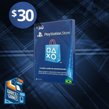 Playstation Network Card Cartão Psn $30 Dolares ($20+$10) Us