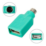 Plug Adaptador Teclado Mouse Usb Para Ps2 Modelo Antigo Pc