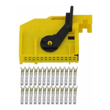 Plug Conector Amarelo 26p Tid Computador Bordo Vectra Zafira