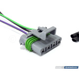 Plug Conector P/ Resistência Ar Cond. Caminhão Mb Axor Atego
