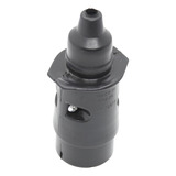 Plug Macho Preto - Para Carretinha Reboque